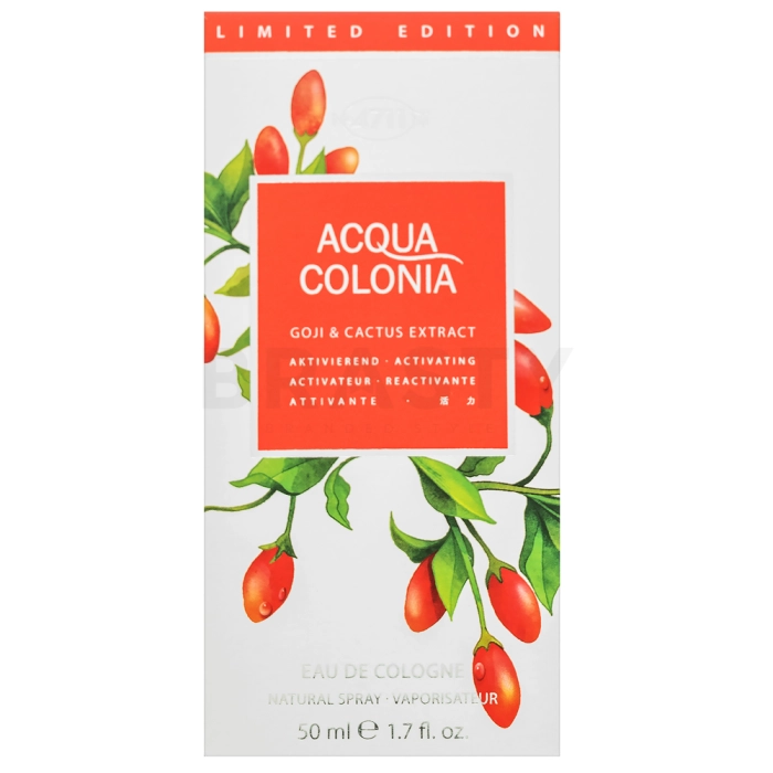 4711 Acqua Colonia Goji & Cactus одеколон унисекс 50 ml