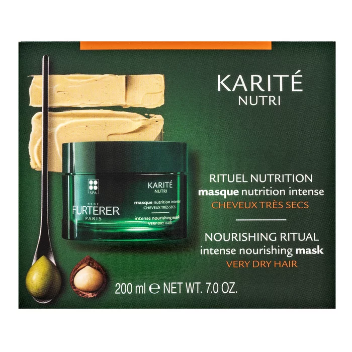 Rene Furterer Karité Nutri Intense Nourishing Mask nourishing hair mask for extra dry and damaged hair 200 ml