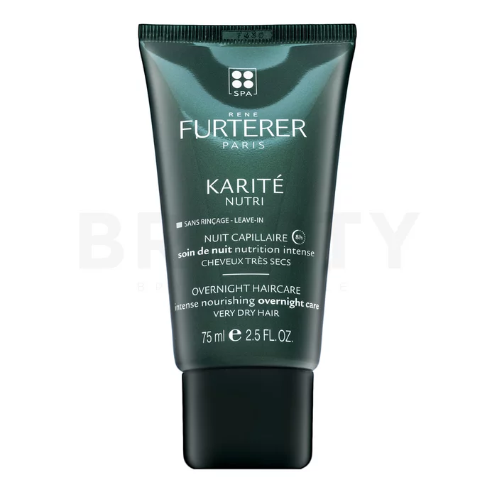 Rene Furterer Karité Nutri Intense Nourishing Overnight Care nawilżająca maseczka na noc do włosów bardzo suchych i zniszczonych 75 ml