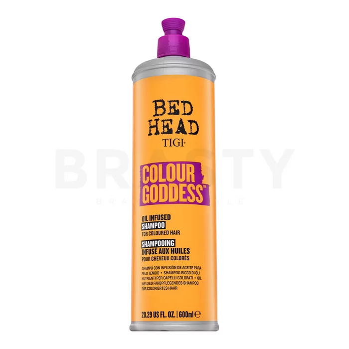 Tigi Bed Head Colour Goddess Oil Infused Shampoo ochranný šampón pre farbené vlasy 600 ml