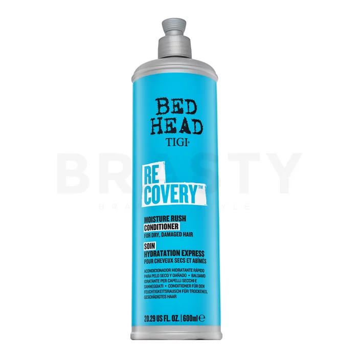 Tigi Bed Head Recovery Moisture Rush Conditioner vyživující kondicionér pro suché a poškozené vlasy 600 ml