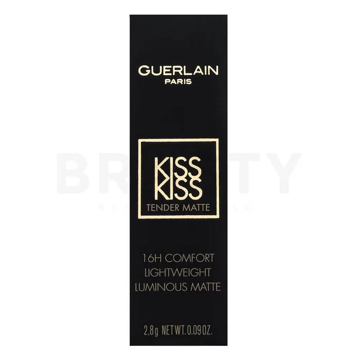 Guerlain KissKiss Tender Matte Lipstick rtěnka s matujícím účinkem 360 Miss Pink 2,8 g