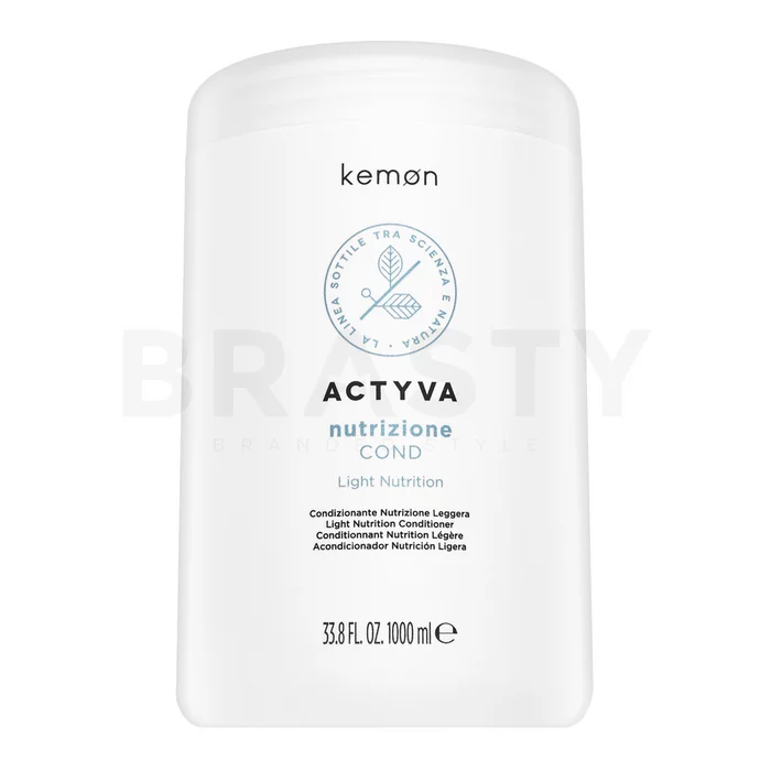 Kemon Actyva Nutrizione Light Conditioner balsam hrănitor pentru păr fin 1000 ml