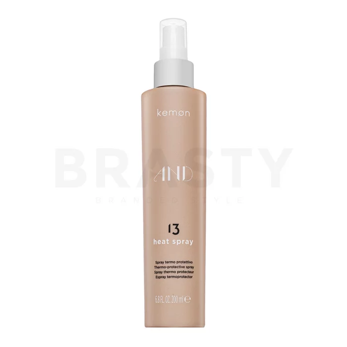 Kemon AND 13 Heat Spray stylingový sprej pro tepelnou úpravu vlasů 200 ml