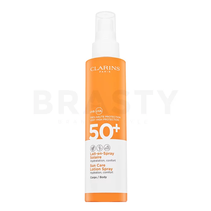 Clarins Sun Care Body Lotion-in-Spray UVA/UVB 50+ opalovací mléko SPF 50 150 ml