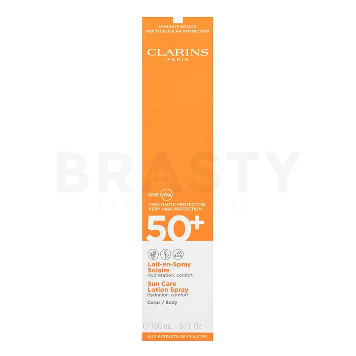 Clarins Sun Care Body Lotion-in-Spray UVA/UVB 50+ opalovací mléko SPF 50 150 ml