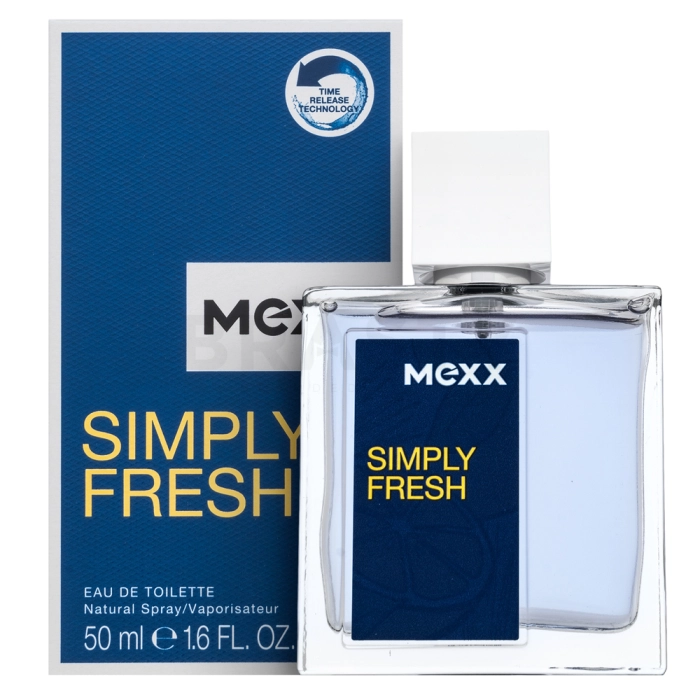 Mexx Simply Fresh toaletní voda pro muže 50 ml