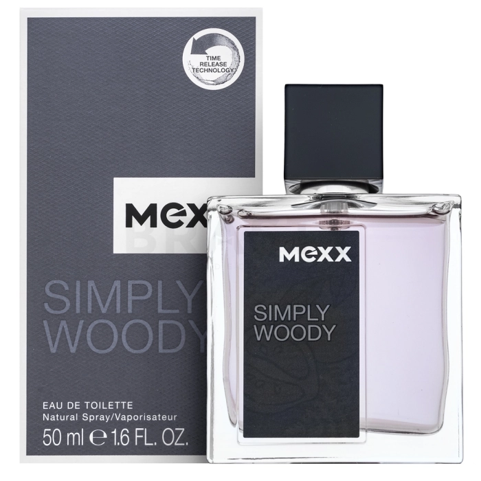 Mexx Simply Woody toaletní voda pro muže 50 ml