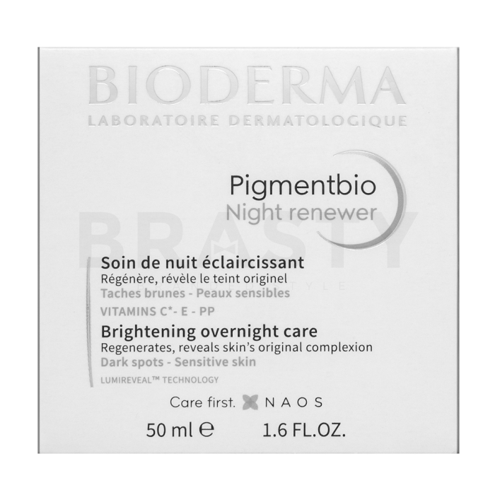Bioderma Pigmentbio nočný gélový krém Night Renewer 50 ml