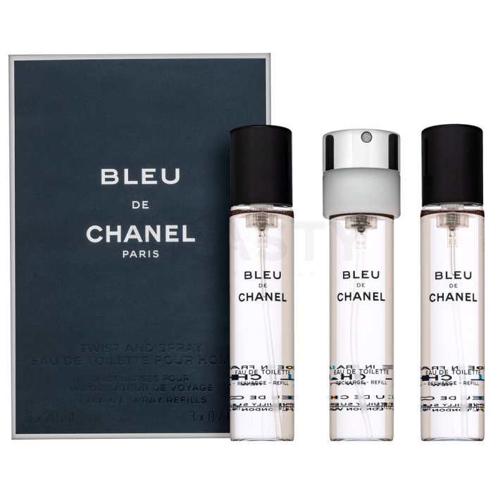 Chanel Bleu de Chanel - Refill Eau de Toilette para hombre 3 x 20