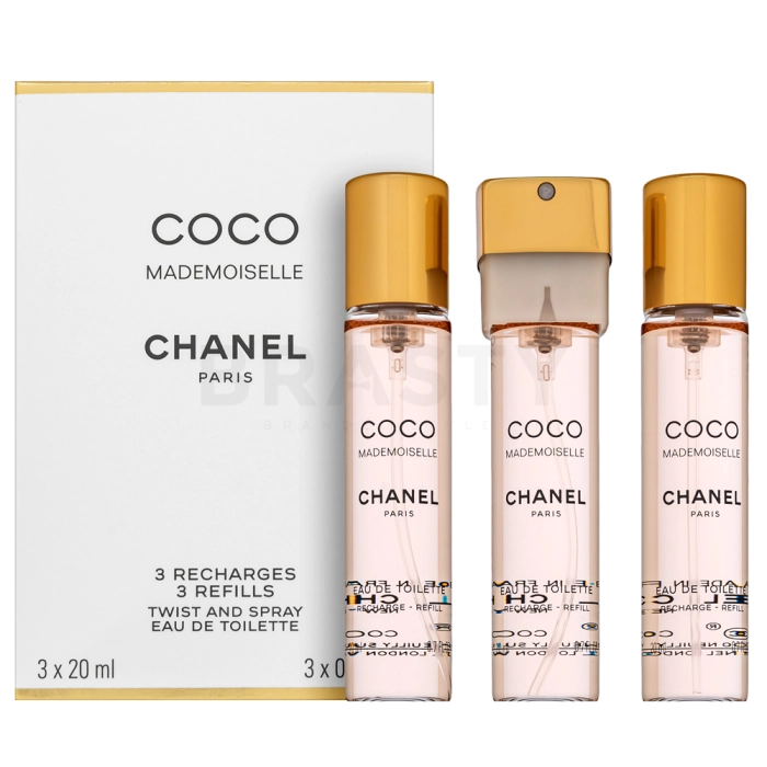 Chanel Coco Mademoiselle - Refill toaletní voda pro ženy 3 x 20 ml