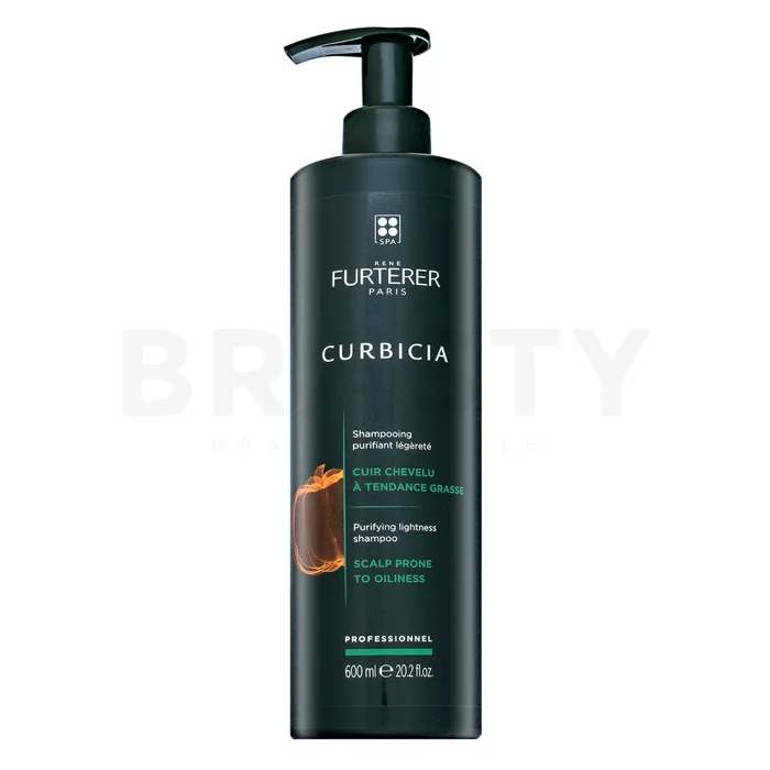 Rene Furterer Curbicia Purifying Lightness Shampoo deep cleansing shampoo for rapidly oily hair 600 ml