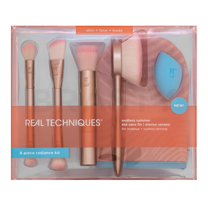Real Techniques Endless Summer Glow Brush Kit set kistova