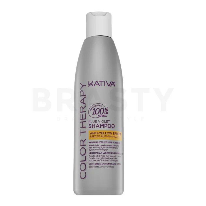 Kativa Color Therapy Blue Violet Shampoo bezsulfátový šampon 250 ml