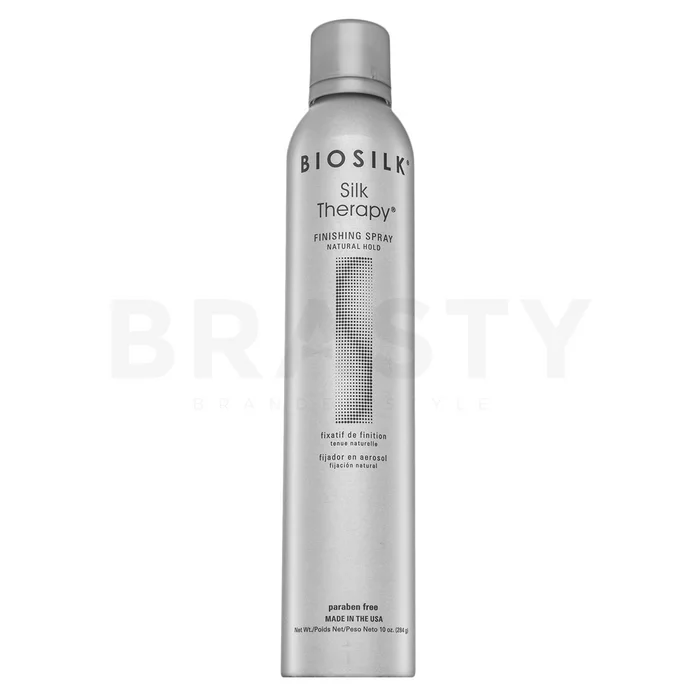 BioSilk Silk Therapy Finishing Spray lakier do włosów dla silnego utrwalenia Natural Hold 284 g