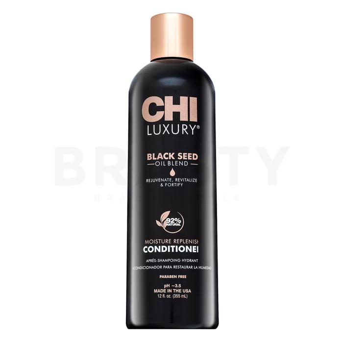CHI Luxury Black Seed Oil Moisture Replenish Coniditoner vyživující kondicionér s hydratačním účinkem 355 ml