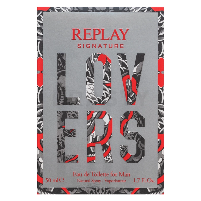 Replay Lovers For Man toaletní voda pro muže 50 ml