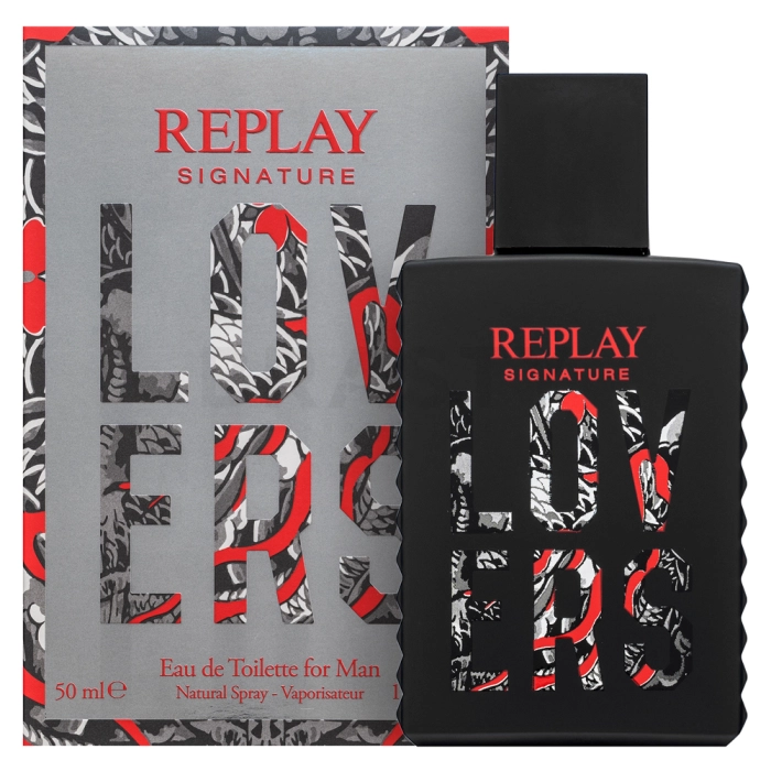 Replay Lovers For Man toaletní voda pro muže 50 ml