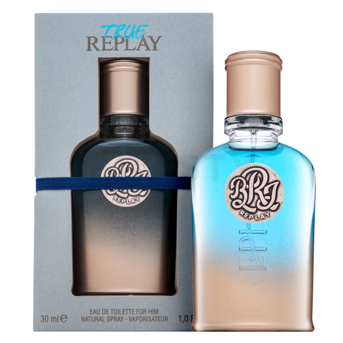Replay True For Him Eau de Toilette voor mannen 30 ml