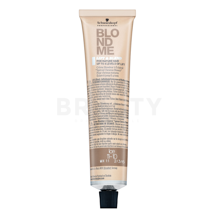Schwarzkopf Professional BlondMe Bond Enforcing Lift & Blend Крем за изсветляване на косата Ice 60 ml