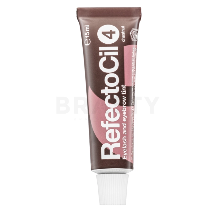 RefectoCil Eyelash And Eyebrow Tint farba na obočie a mihalnice 4 Chestnut 15 ml