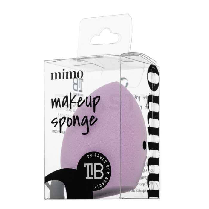 MIMO Olive-Shaped Blending Sponge spužvica za nanošenje šminke Purple 38 x 65 mm