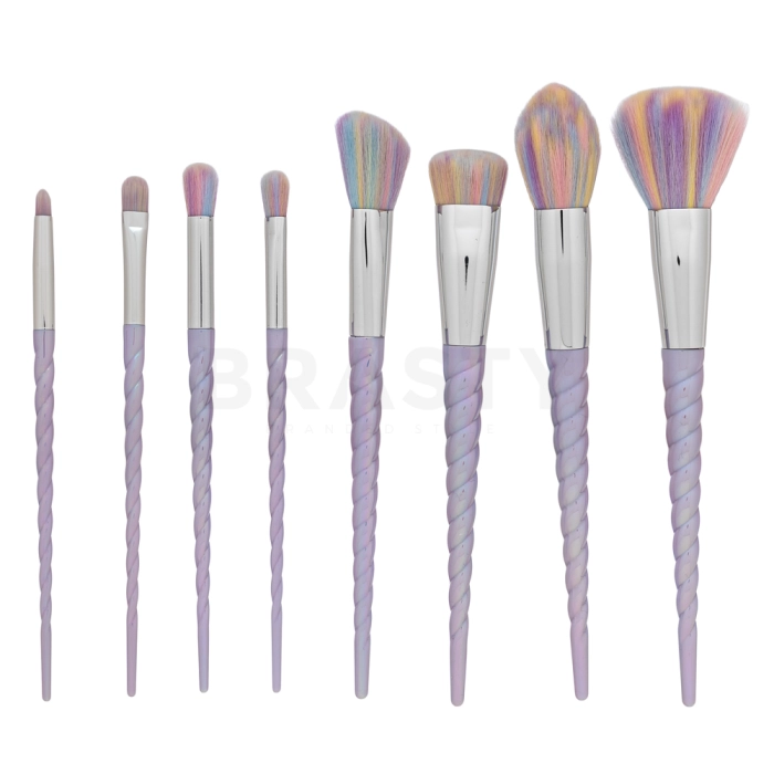 MIMO Makeup Brush Set Unicorn Pastel set kistova 8 Pcs