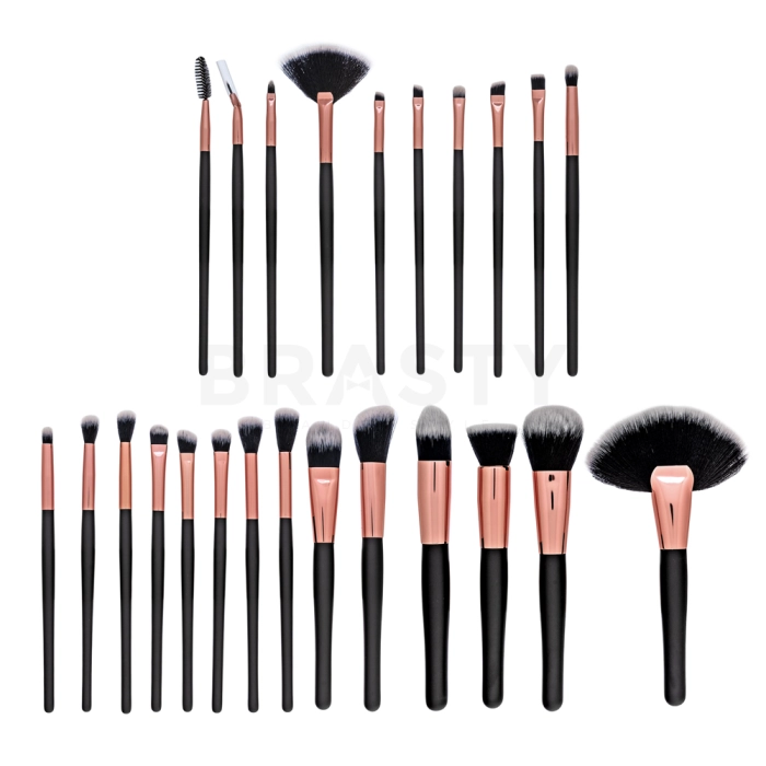 MIMO Makeup Brush Set Black set kistova 24 Pcs