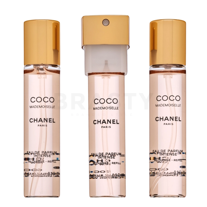 Chanel Coco Mademoiselle Intense - Twist and Spray Eau de Parfum nőknek 3 x 7 ml