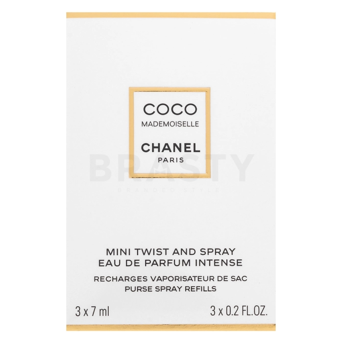 Chanel Coco Mademoiselle Intense - Twist and Spray Eau de Parfum nőknek 3 x 7 ml