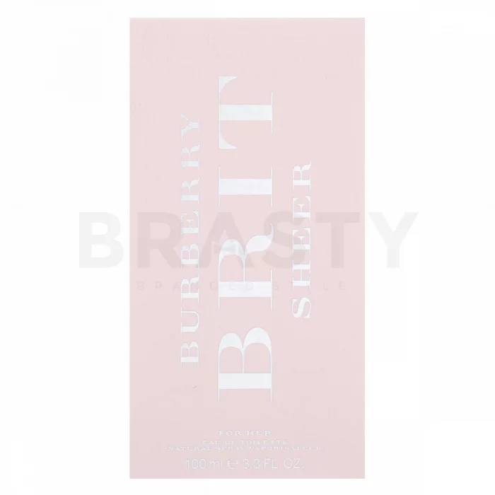 Burberry Brit Sheer Eau de Toilette femei 100 ml