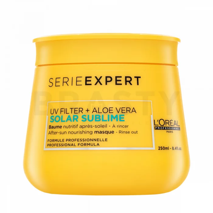 L´Oréal Professionnel Série Expert Solar Sublime UV Filter + Aloe Vera Masque vyživující maska pro vlasy namáhané sluncem 250 ml