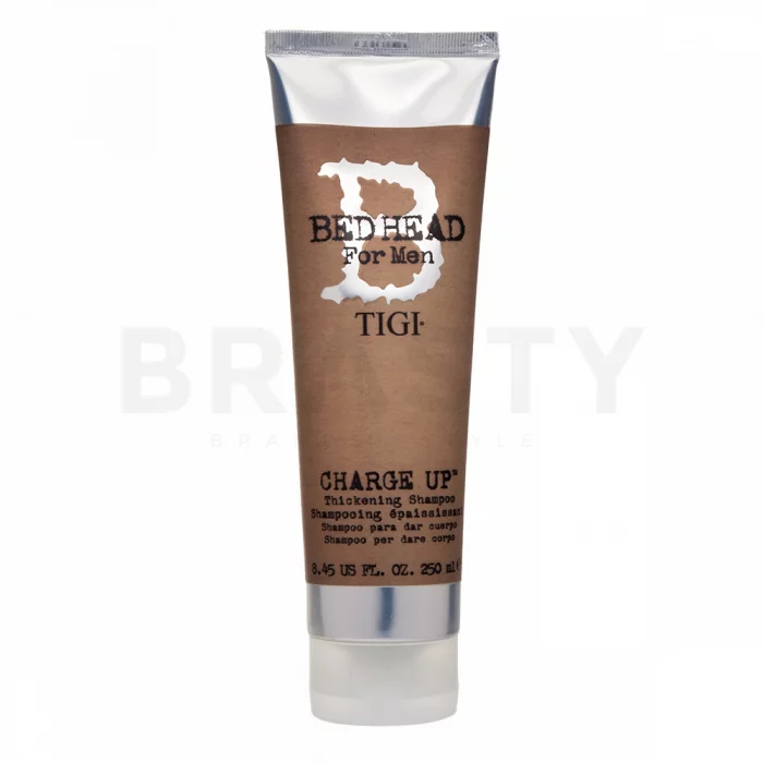 Tigi Bed Head B for Men Charge Up Thickening Shampoo šampon pro objem pro jemné a normální vlasy 250 ml