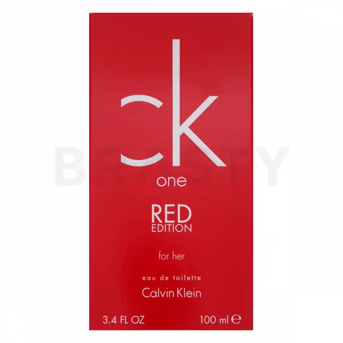 Calvin Klein CK One Red Edition for Her toaletní voda pro ženy 100 ml