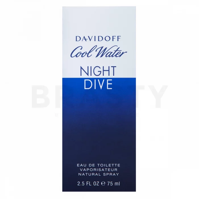 Davidoff Cool Water Night Dive toaletní voda pro muže 75 ml