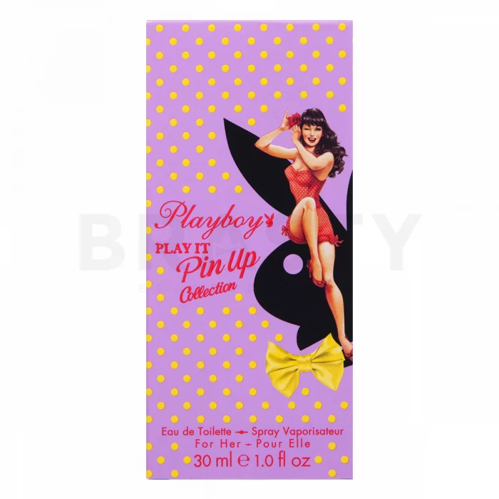 Playboy Play It Pin Up 2 toaletní voda pro ženy 30 ml