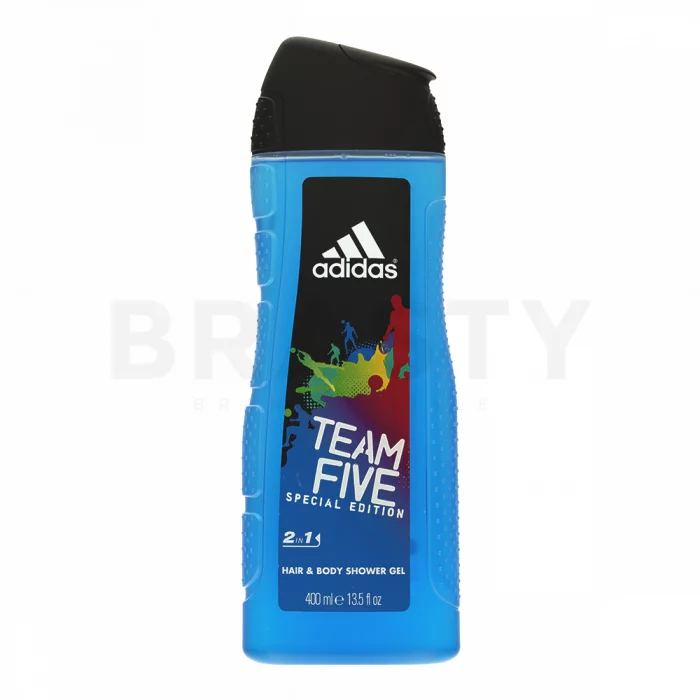 Adidas Team Five Gel de duș bărbați 400 ml
