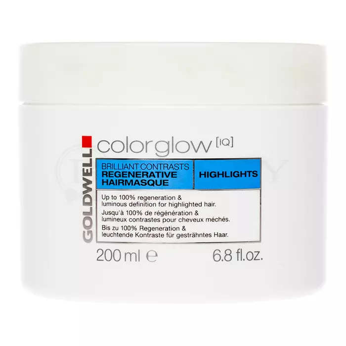 Goldwell Colorglow IQ Highlights Regenerative Hairmasque maska pro barvené vlasy 200 ml