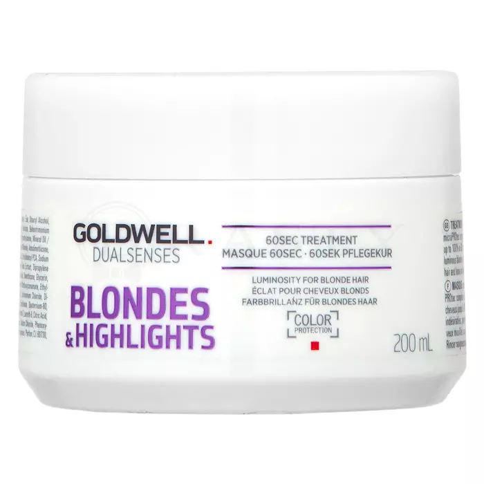 Goldwell Dualsenses Blondes & Highlights 60sec Treatment maska pro blond vlasy 200 ml