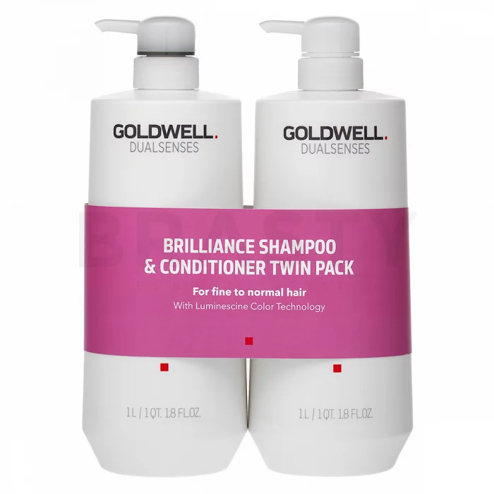Goldwell Dualsenses Color Brilliance Duo sada pro barvené vlasy 2 x 1000 ml