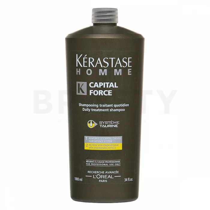 Kérastase Homme Daily Treatment Shampoo šampon pro stimulaci vlasové pokožky 1000 ml