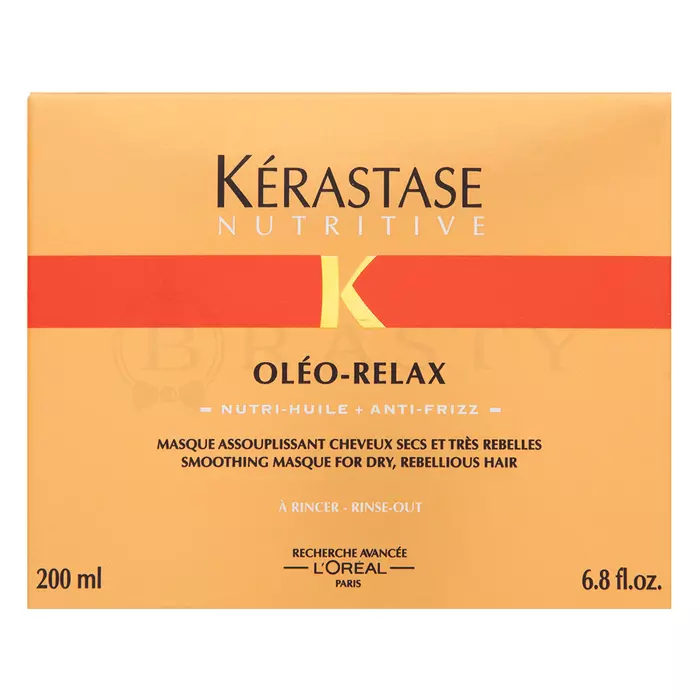 Kérastase Nutritive Oléo-Relax Smoothing Mask maska pro suché a nepoddajné vlasy 200 ml