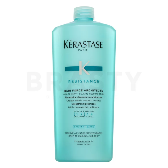 Kérastase Resistance Bain Force Architecte șampon pentru păr deteriorat 1000 ml