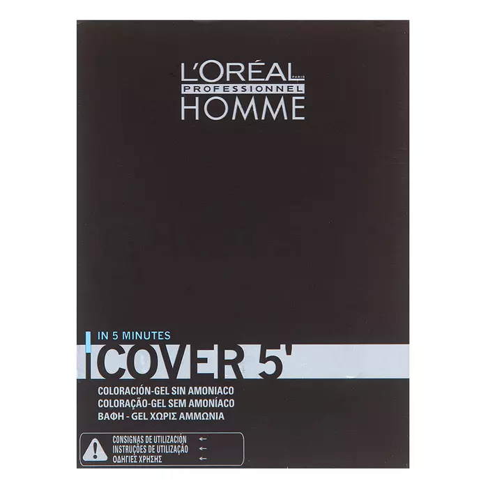 L´Oréal Professionnel Homme Cover 5 barva na vlasy No. 3 Dark Brown 3 x 50 ml