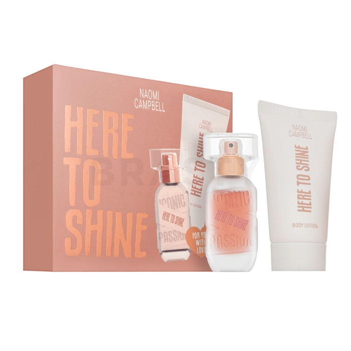 Naomi Campbell Here To Shine dárková sada pro ženy 65 ml