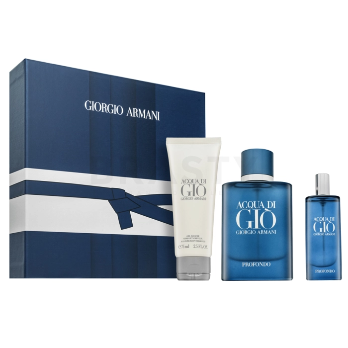 Armani (Giorgio Armani) Acqua di Gio Profondo darčeková sada pre mužov 75 ml