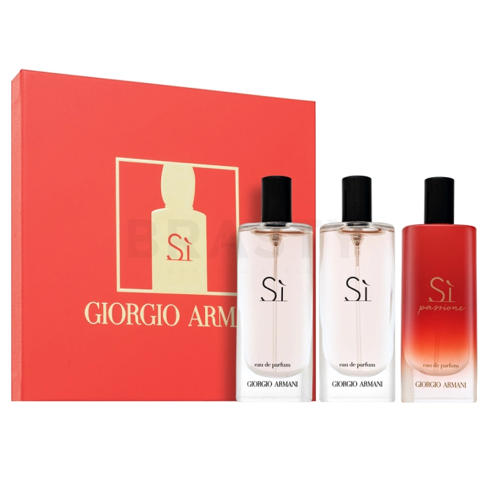 Armani (Giorgio Armani) Sí Passione dárková sada pro ženy Set II. 15 ml