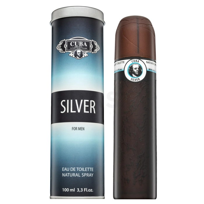 Cuba Silver toaletní voda pro muže 100 ml