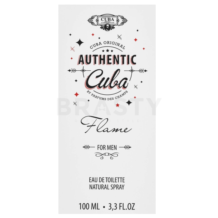 Cuba Authentic Flame toaletná voda pre mužov 100 ml