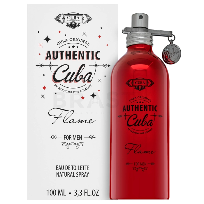 Cuba Authentic Flame toaletná voda pre mužov 100 ml